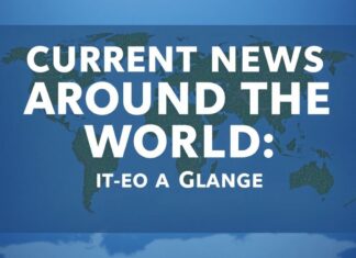 Dünyada Güncel Olan Haberler: Bir Bakışta Current News Around the World: At a Glance