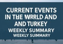 Dünyada ve Türkiye’de Güncel Olaylar: Haftanın Özeti Current Events in the World and Turkey: Weekly Summary