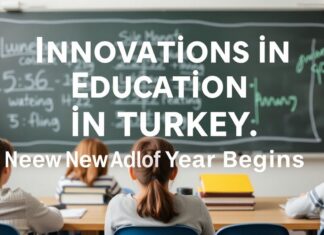 Türkiye’de Eğitimde Yenilikler: Yeni Öğretim Yılı Başlıyor Innovations in Education in Turkey: The New Academic Year Begins