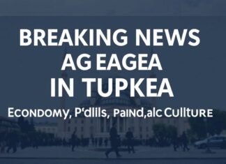 Türkiye’de Son Dakika Gündem: Ekonomi, Politikalar ve Kültür Breaking News Agenda in Turkey: Economy, Politics, and Culture