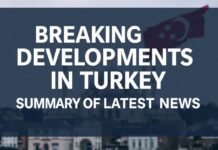 Türkiye’de Son Dakika Gelişmeler: Güncel Haberler Özeti Breaking Developments in Turkey: Summary of Latest News