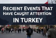 Türkiye’de Son Günlerde Dikkat Çeken Olaylar Recent Events That Have Caught Attention in Turkey