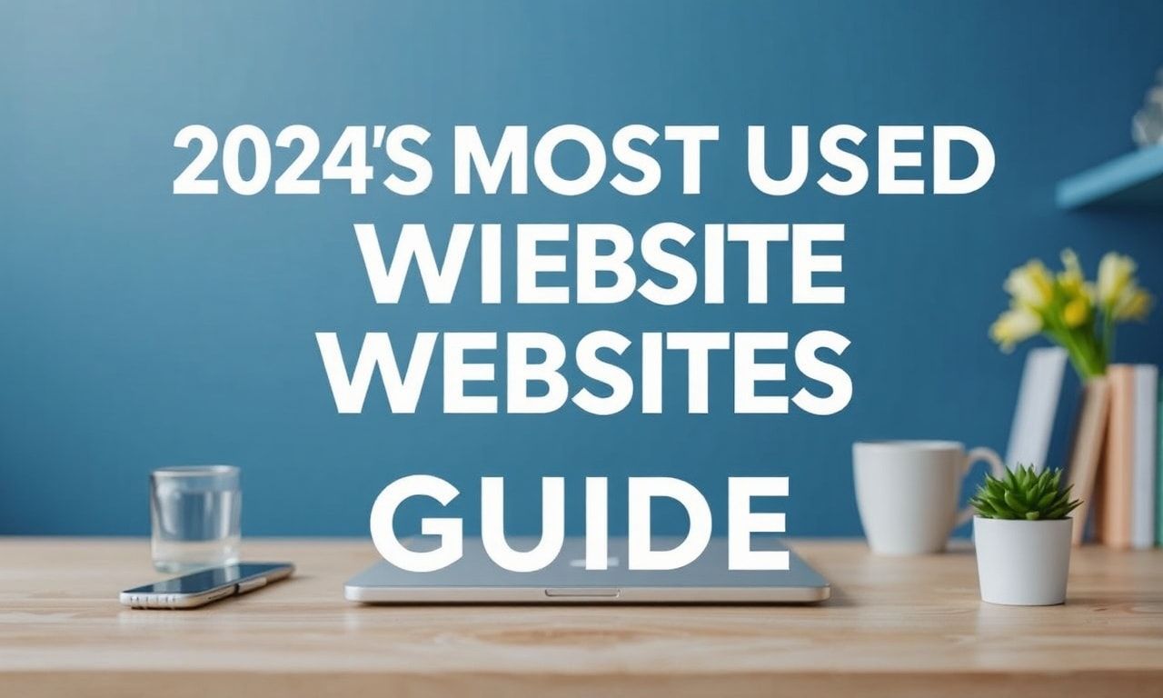 2024'te En Çok Kullanılan Web Siteleri Rehberi